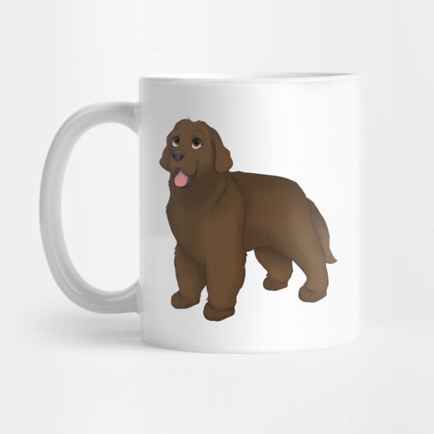 Brown Newfoundland Dog by millersye